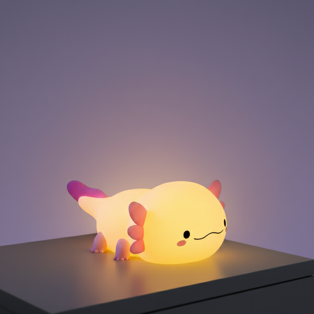 Axolotl Glow Night Lamp