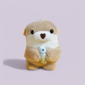 Baby Otter Plush Keychain