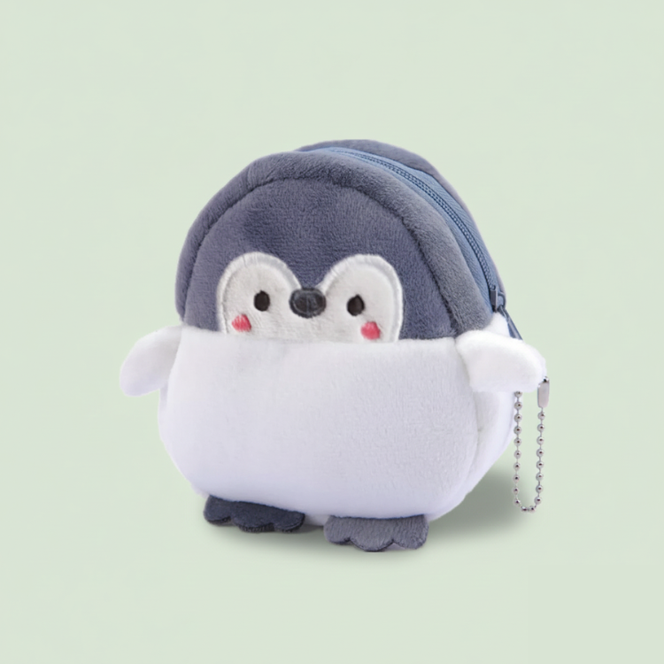 Penguin Plush Coin Purse